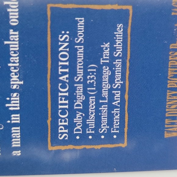 New Walt Disney White Fang Jack London DVD Alaskan Frontier SEALED - Picture 5 of 7